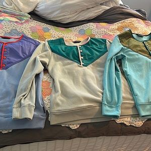 Cotopaxi pullover with pockets all season wear ALL 3 for sale as a BUNDLE